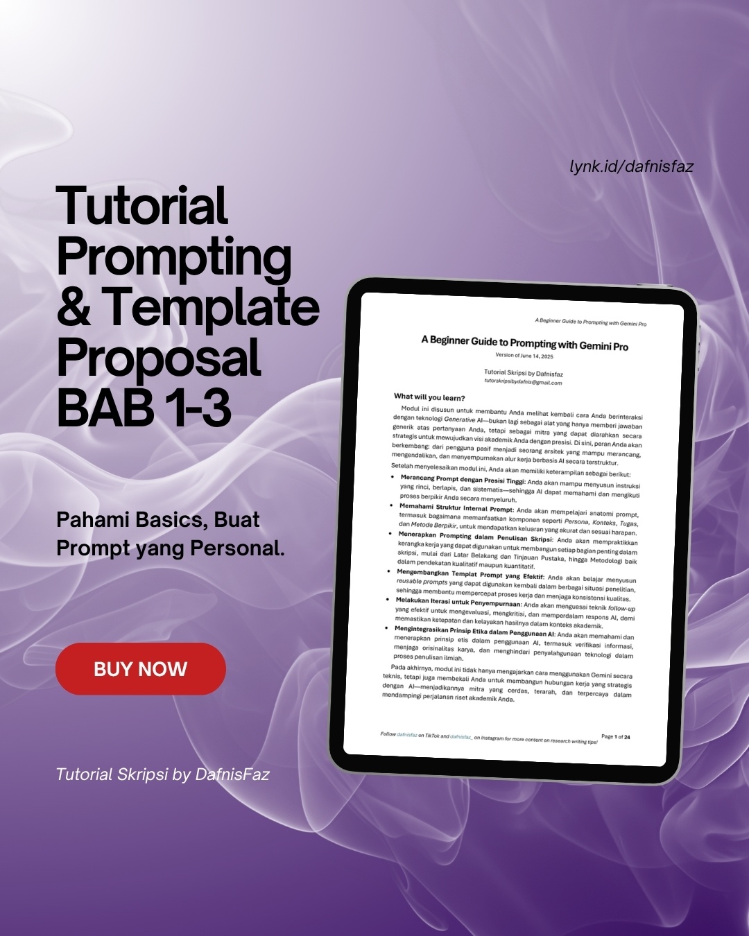 Tutorial Prompting Penelitian