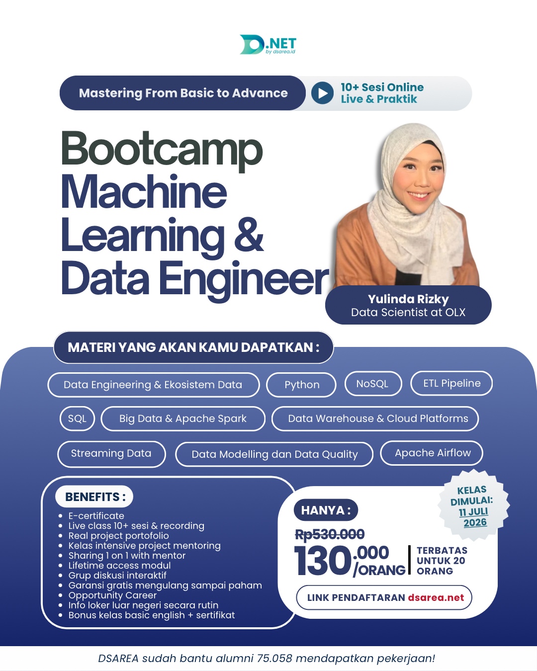 Bootcamp Data Engineer & System Analyst - Dsarea