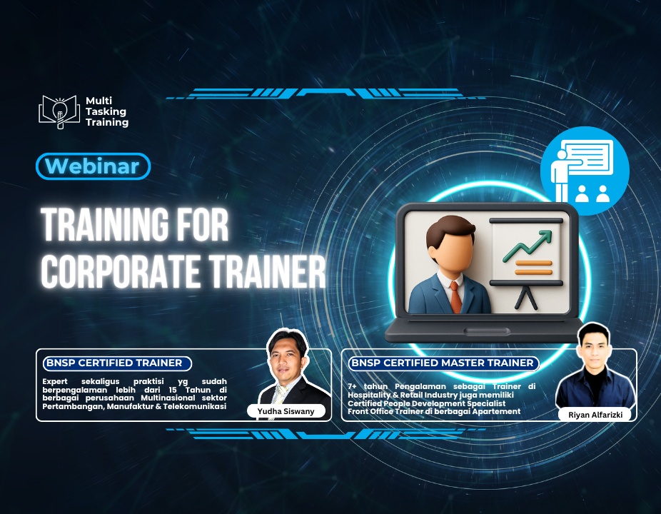 Webinar Training for Corporate Trainer - Multitasking Training