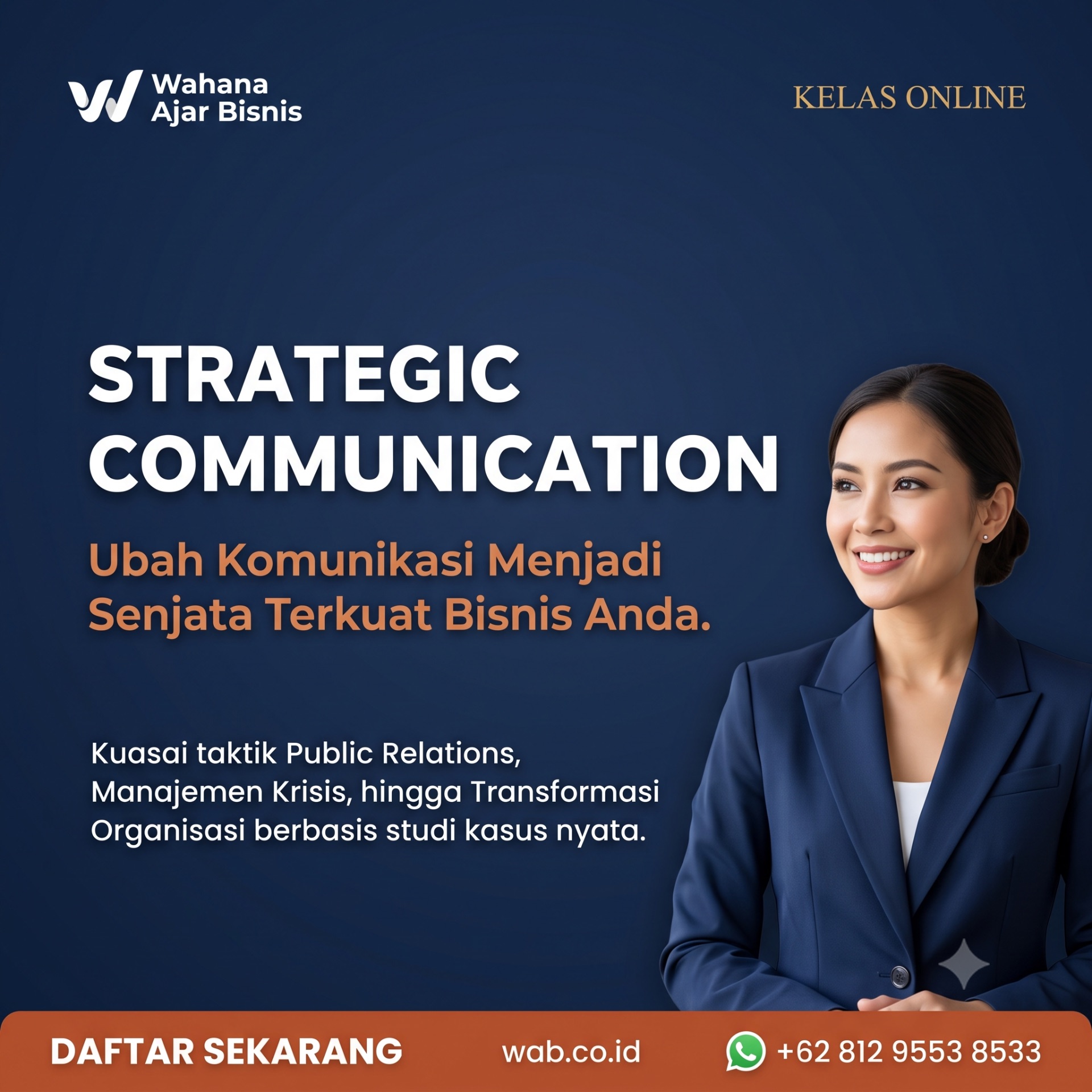 Sampul kelas Strategic Communication for Corporate
