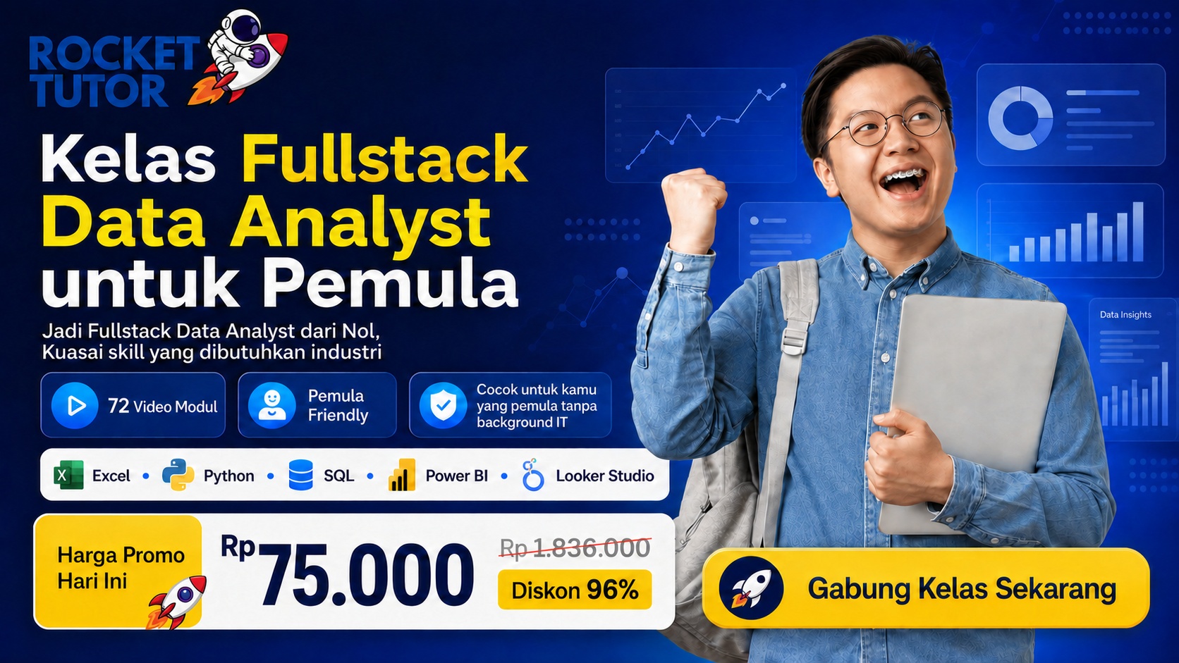 Fullstack Data Analyst - Rocket Tutor