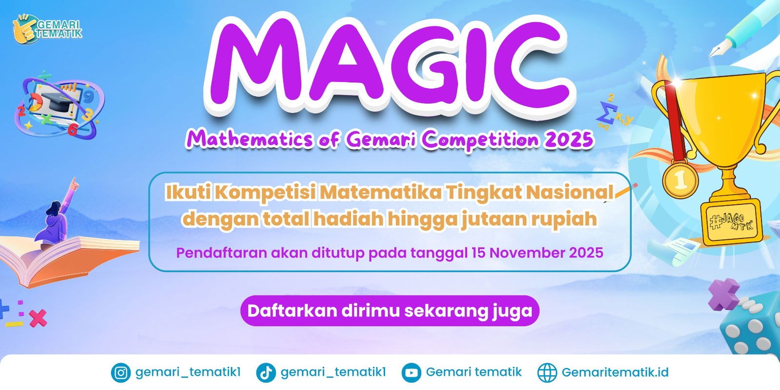 Mathematics of Gemari Competition 2025