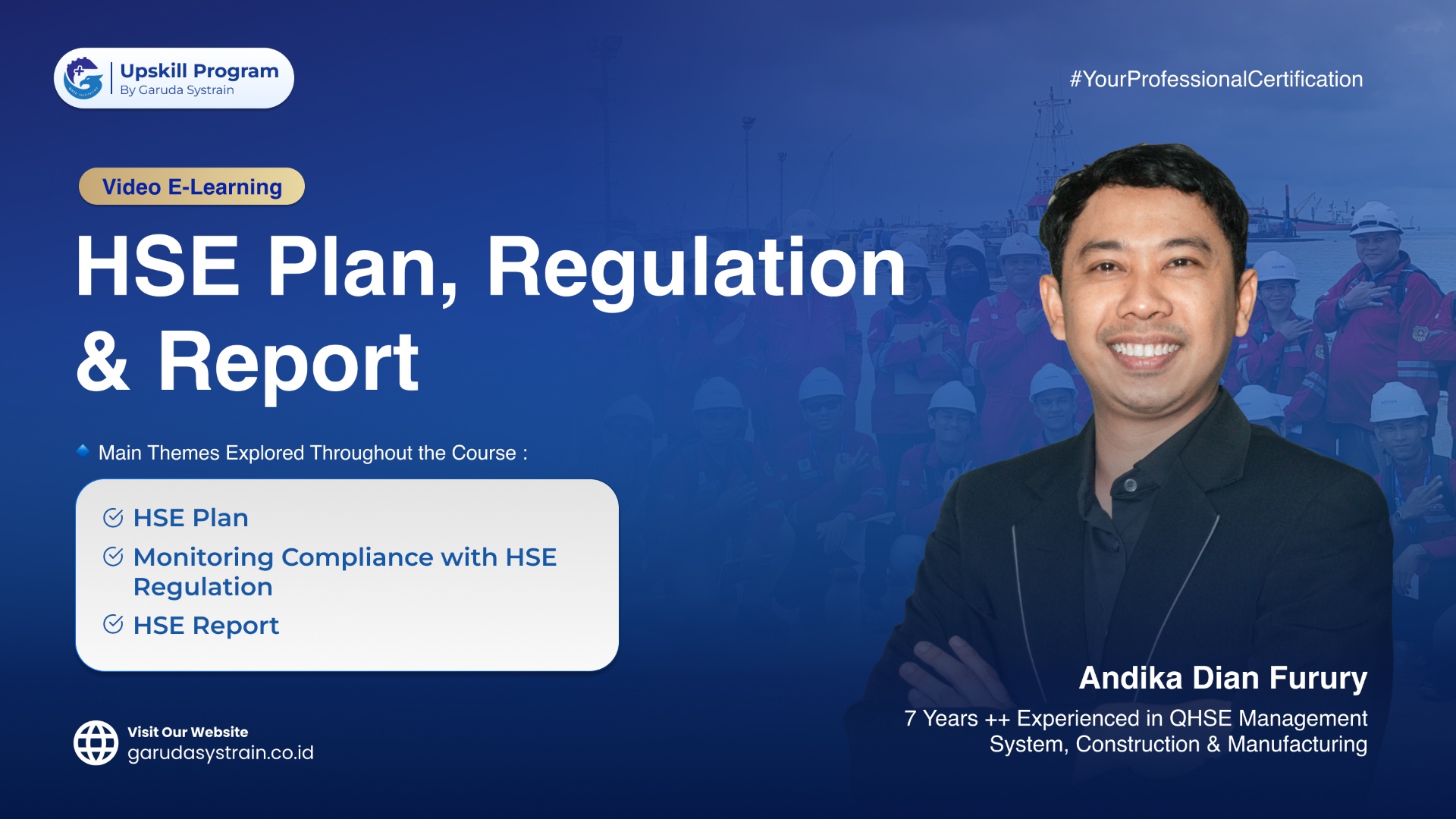 Sertifikat - ⁠E-Learning HSE Plan Regulation : Safety report - PT ...