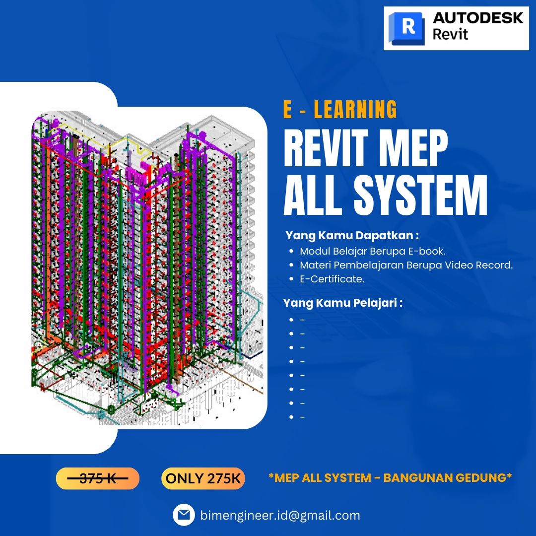 KELAS BIM - REVIT MEP ALL SYSTEM