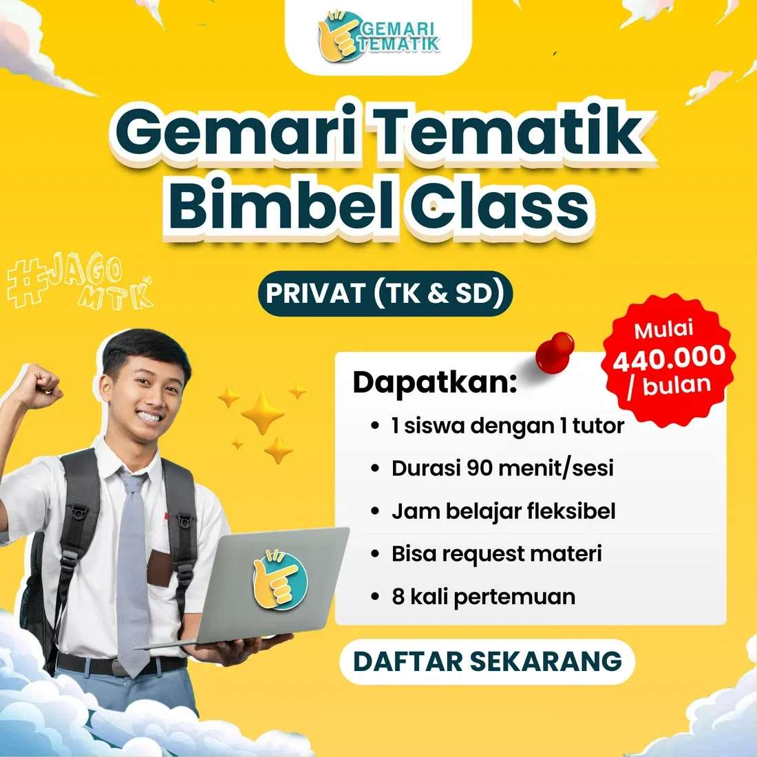 Gemari Tematik Bimbel Class Privat TK/SD