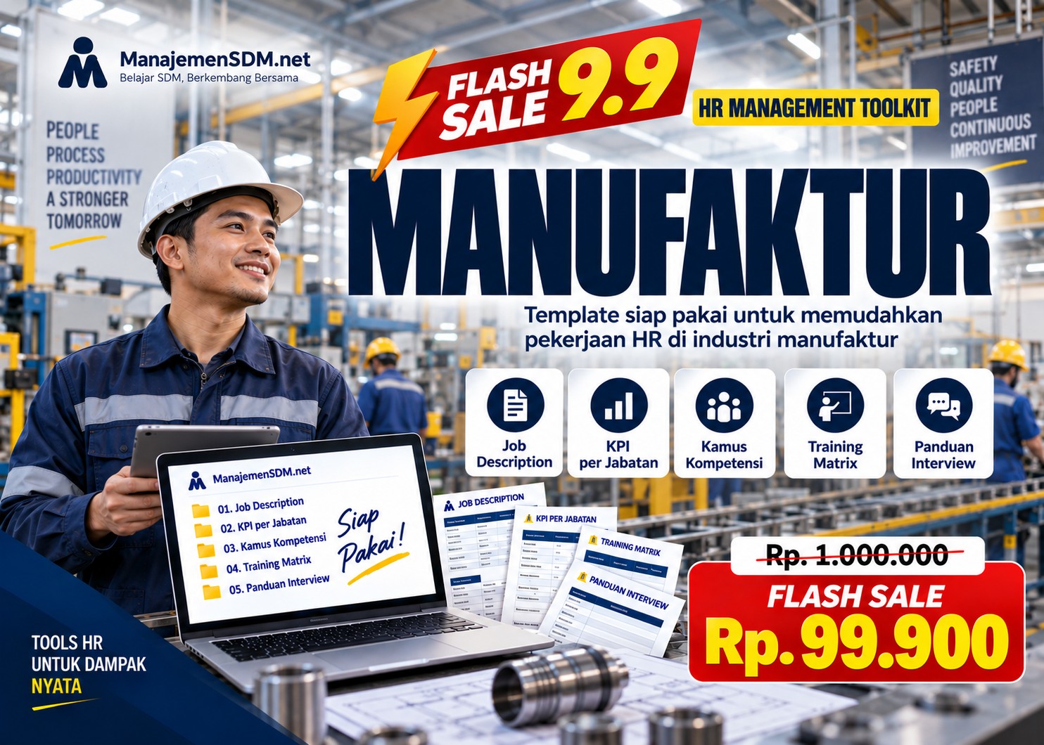 HR MANAGEMENT TOOLKIT : MANUFAKTUR