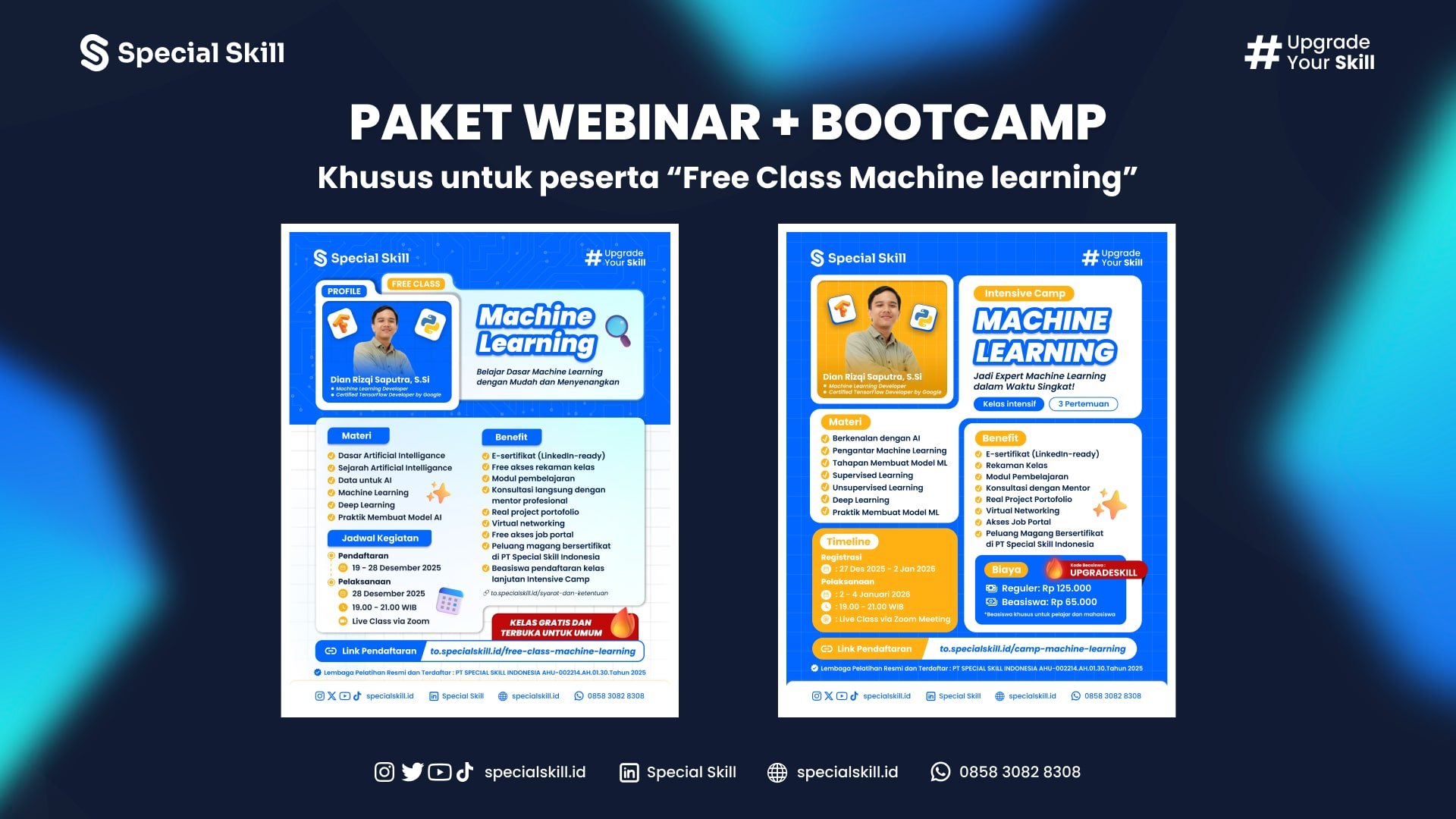 bootcamp: machine learning with python — bongodev... Paket Webinar dan Bootcamp Machine Learning