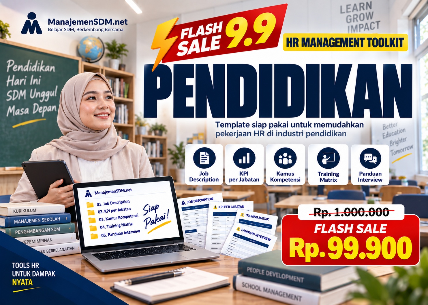 HR MANAGEMENT TOOLKIT : PENDIDIKAN