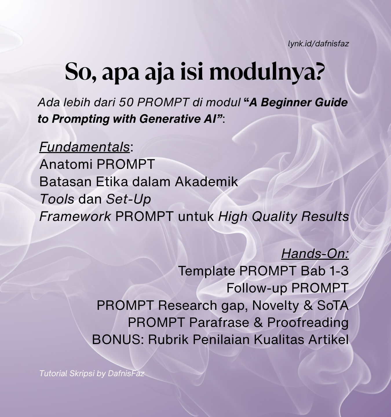 Tutorial Prompting Tutorial Prompting Penelitian - Tutorial Skripsi