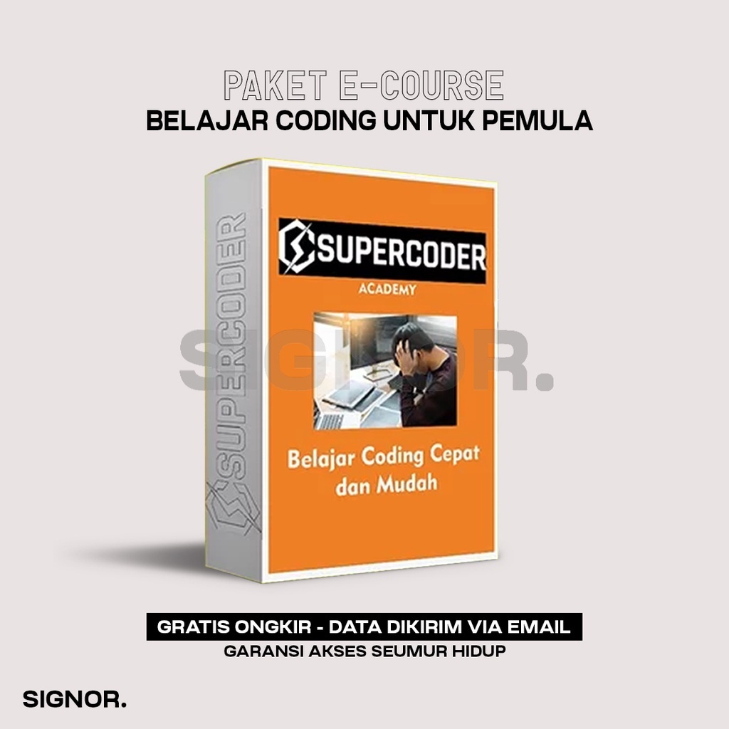 Super Coder Academy - Belajar Coding Cepat & Mudah Untuk Pemula - idgital