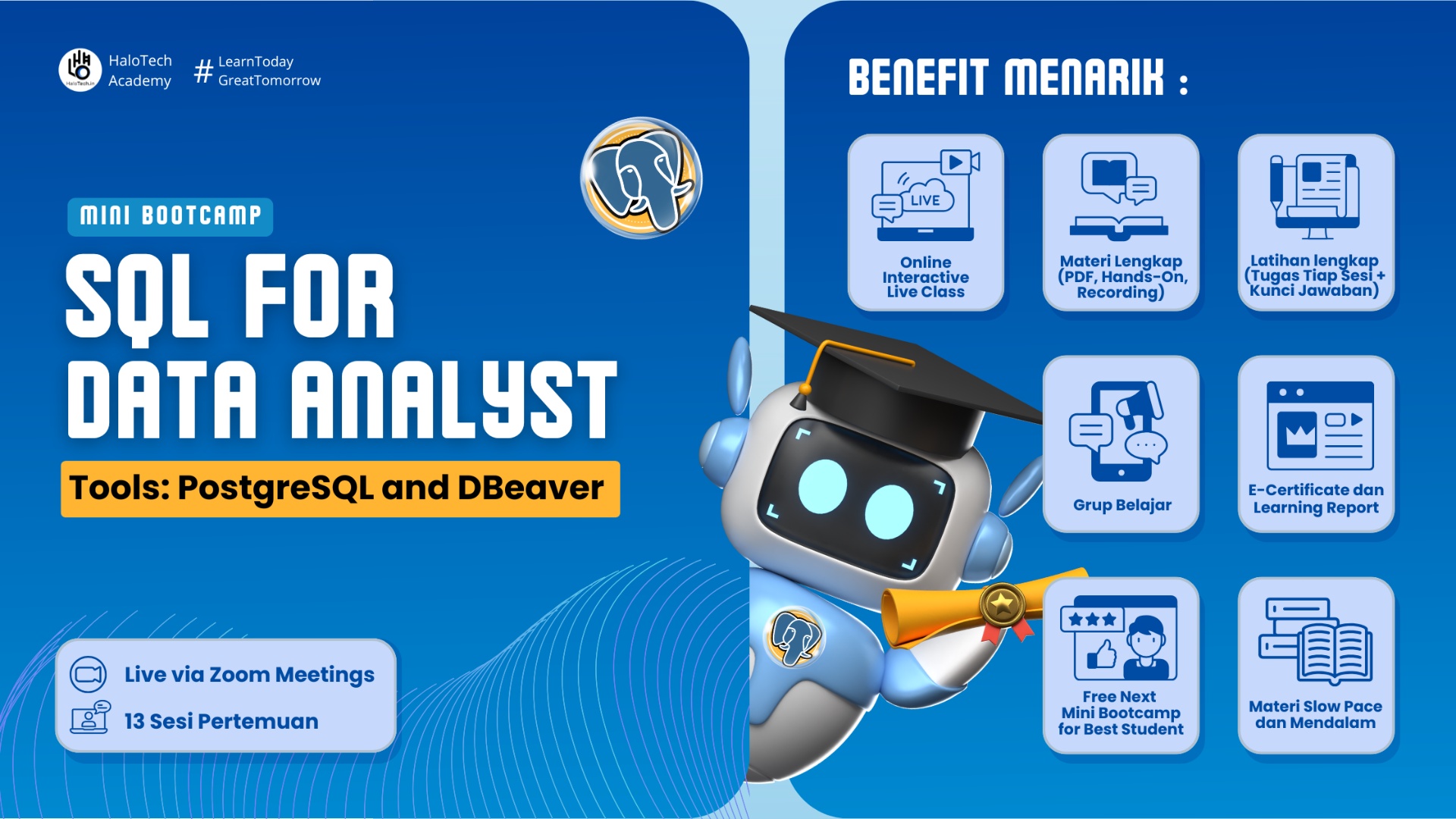 SQL for Data Analyst - Halotech Academy