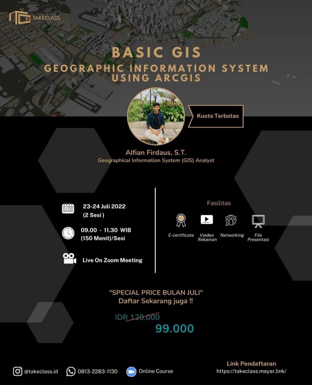BASIC ArcGIS : Geographic Information System Using Arcgis - Takeclass