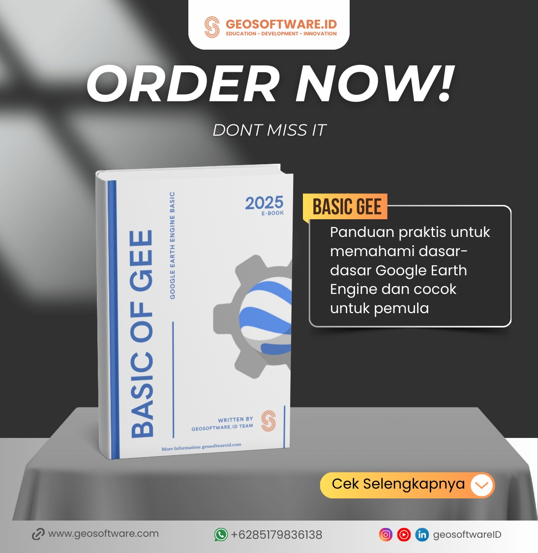 [E-Book] Basic Google Earth Engine (GEE): Panduan Praktis untuk Pemula ...