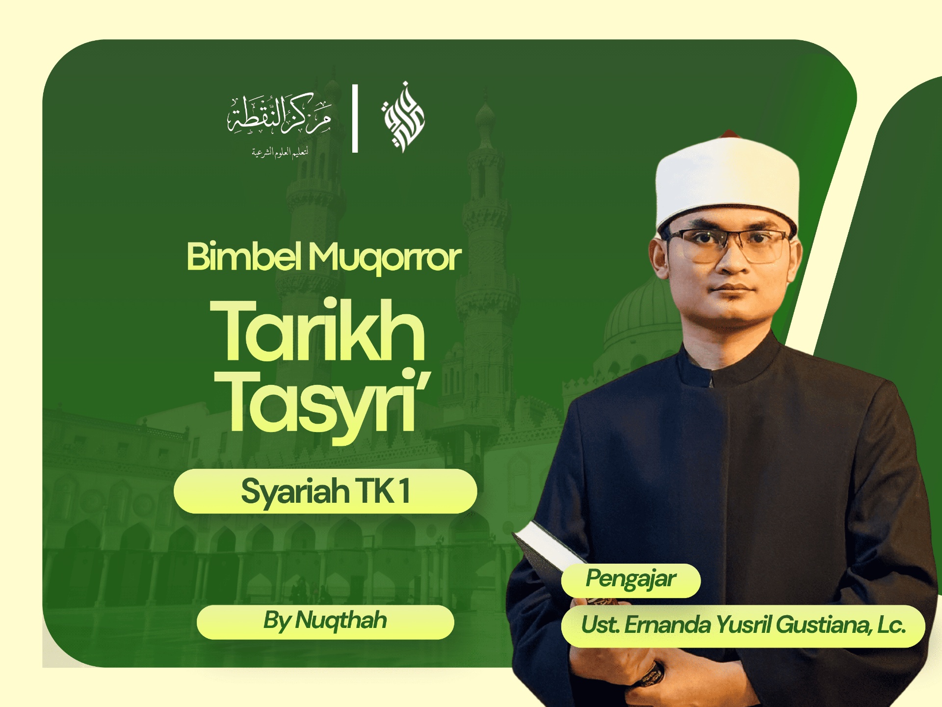 Tarikh Tasyri' - Syari'ah TK1