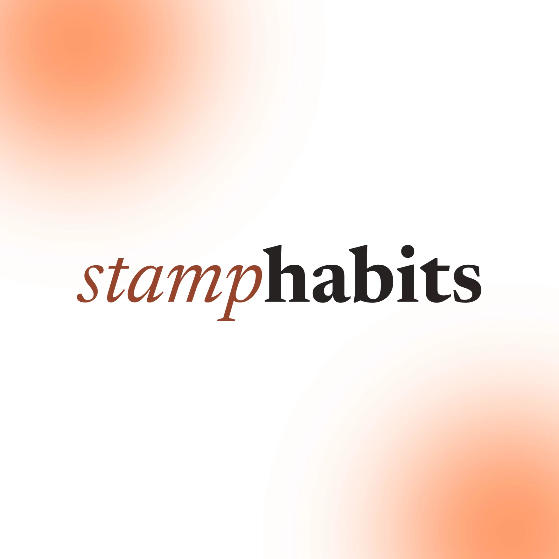 Logo Stamp Habits