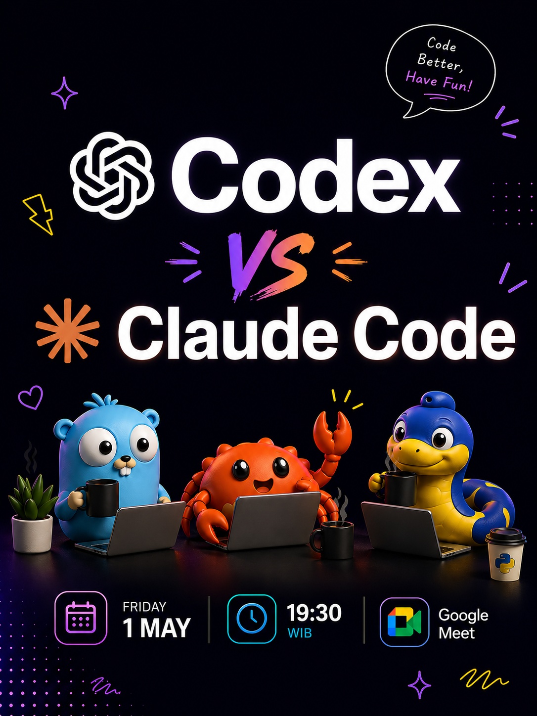 Code Dex Character Vibe Coding: Codex x Claude Code - Pahlevi Fikri Auliya