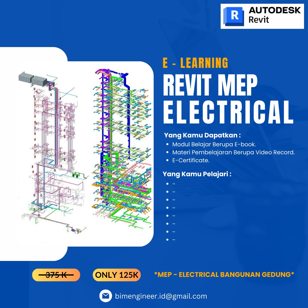 KELAS BIM - REVIT MEP (ELECTRICAL)