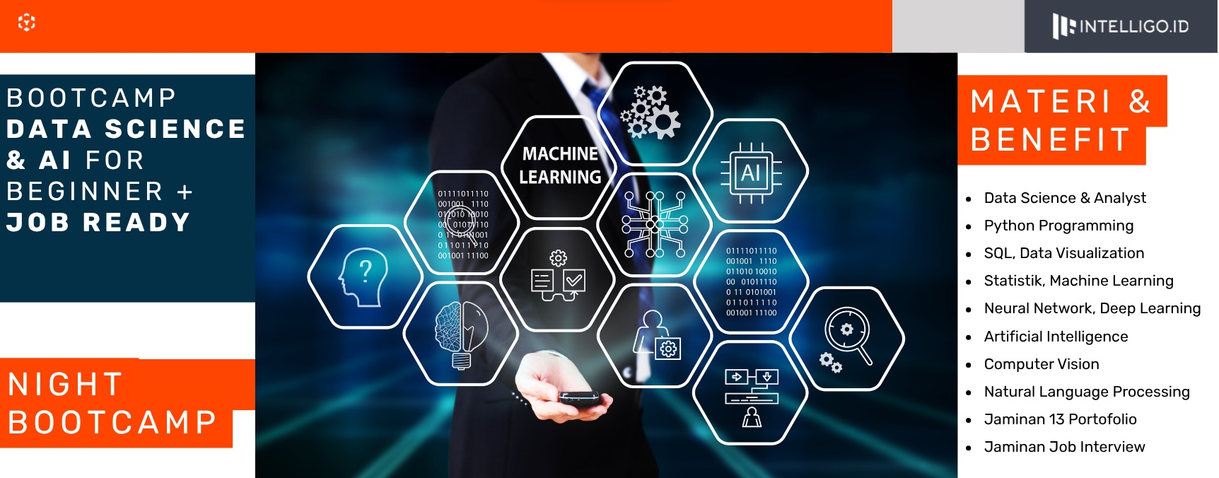 Bootcamp Data Science & AI For Beginner + Job Ready* - Online ...