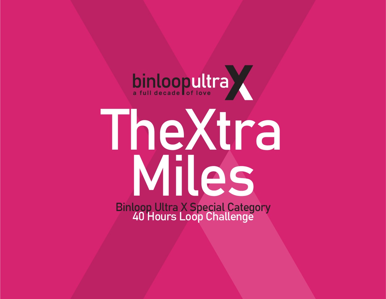 BINLOOP ULTRA 120K - X Edition 2027 - XTRA MILES (40H) - SportPlus