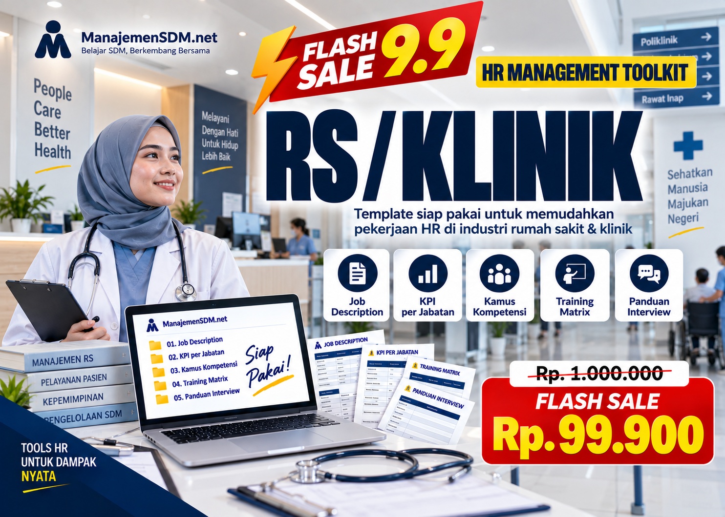 HR MANAGEMENT TOOLKIT : RS / KLINIK